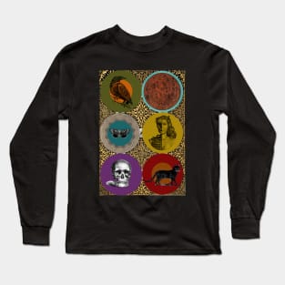 Halloween Dark Omens, Signs, Symbols, and Portents Long Sleeve T-Shirt